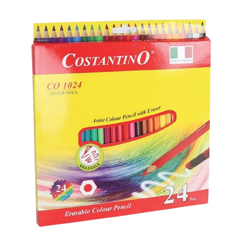 Costantino Co1024 Colour Pencils, 24 Pieces