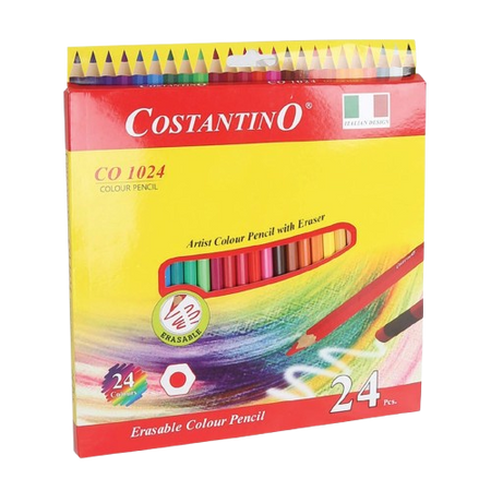 Costantino Co1024 Colour Pencils, 24 Pieces