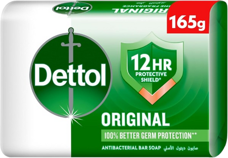 Dettol Original Soap Bar, 6x165g