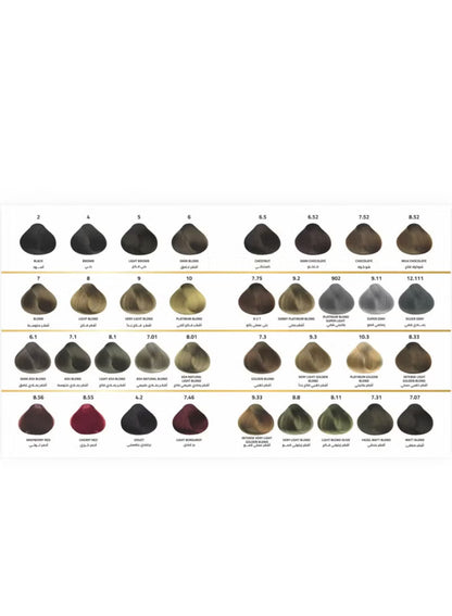 Bbrose Hair Color Set No. 7.52