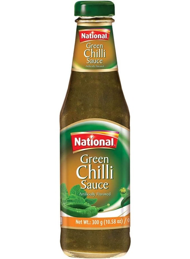 National Green Chilli Sauce, 300g