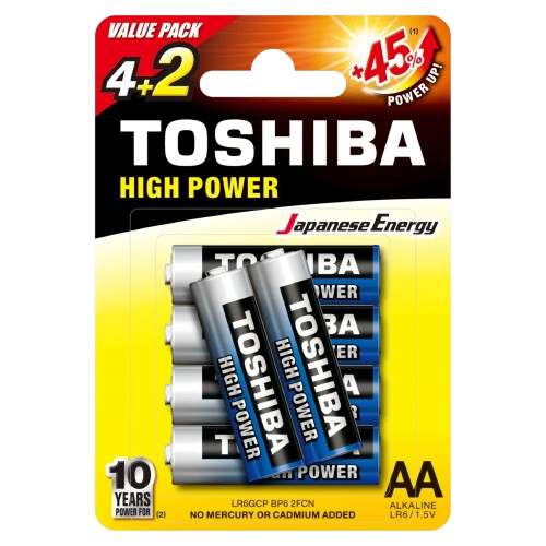 Toshiba Aa High Power Lr6