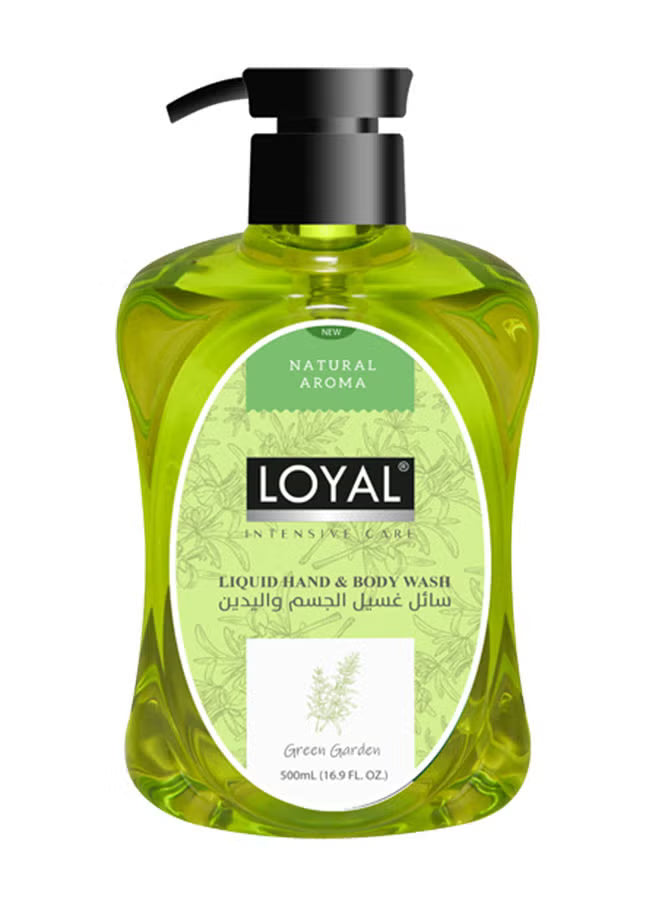 Loyal Green Garden Liquid Hand & Body Wash, 500ml