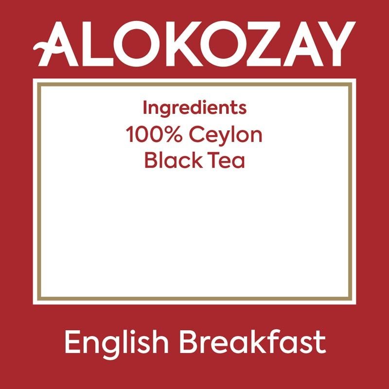 Alokozay English Breakfast Pyramid Tea Bag, 20 Pieces, 60g