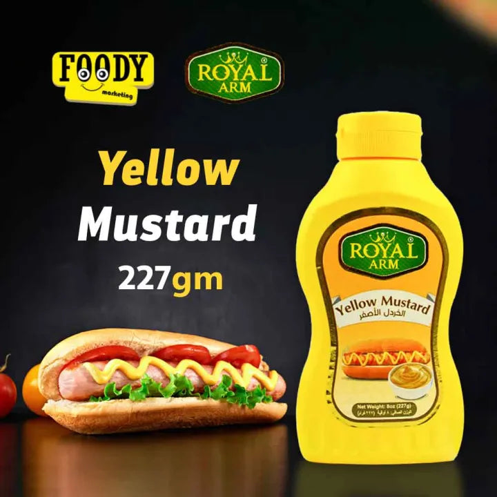 Royal Arm Yellow Mustard, 227g