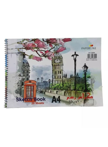 Paperline Sketch Book Drawing B4 20Sheets SP-03092