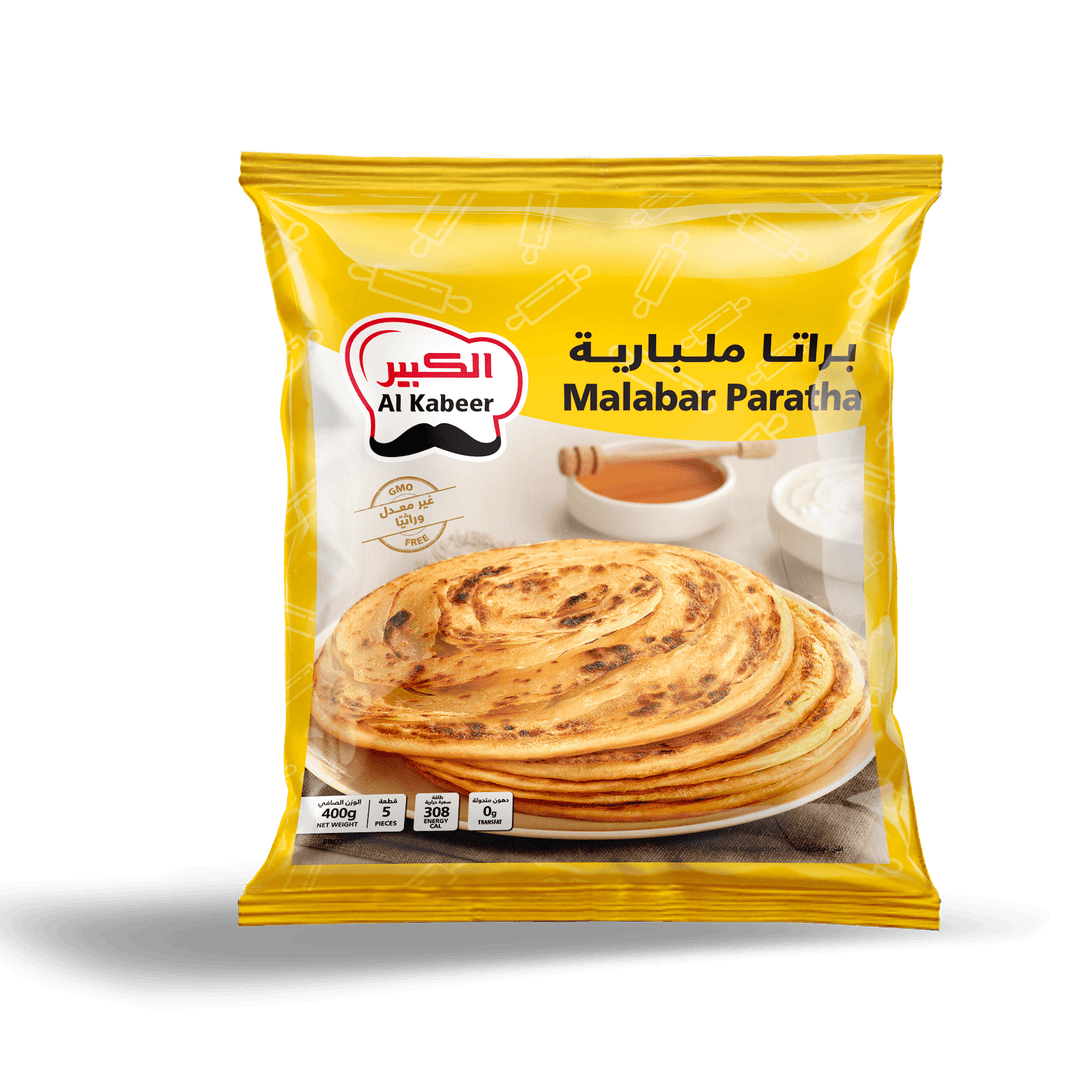 Al Kabeer Malbar Paratha 400 g X 3 Pcs