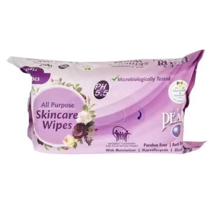 Sea Pearl Skin Wipes PH5.5, 72 Pieces, 2 Pack