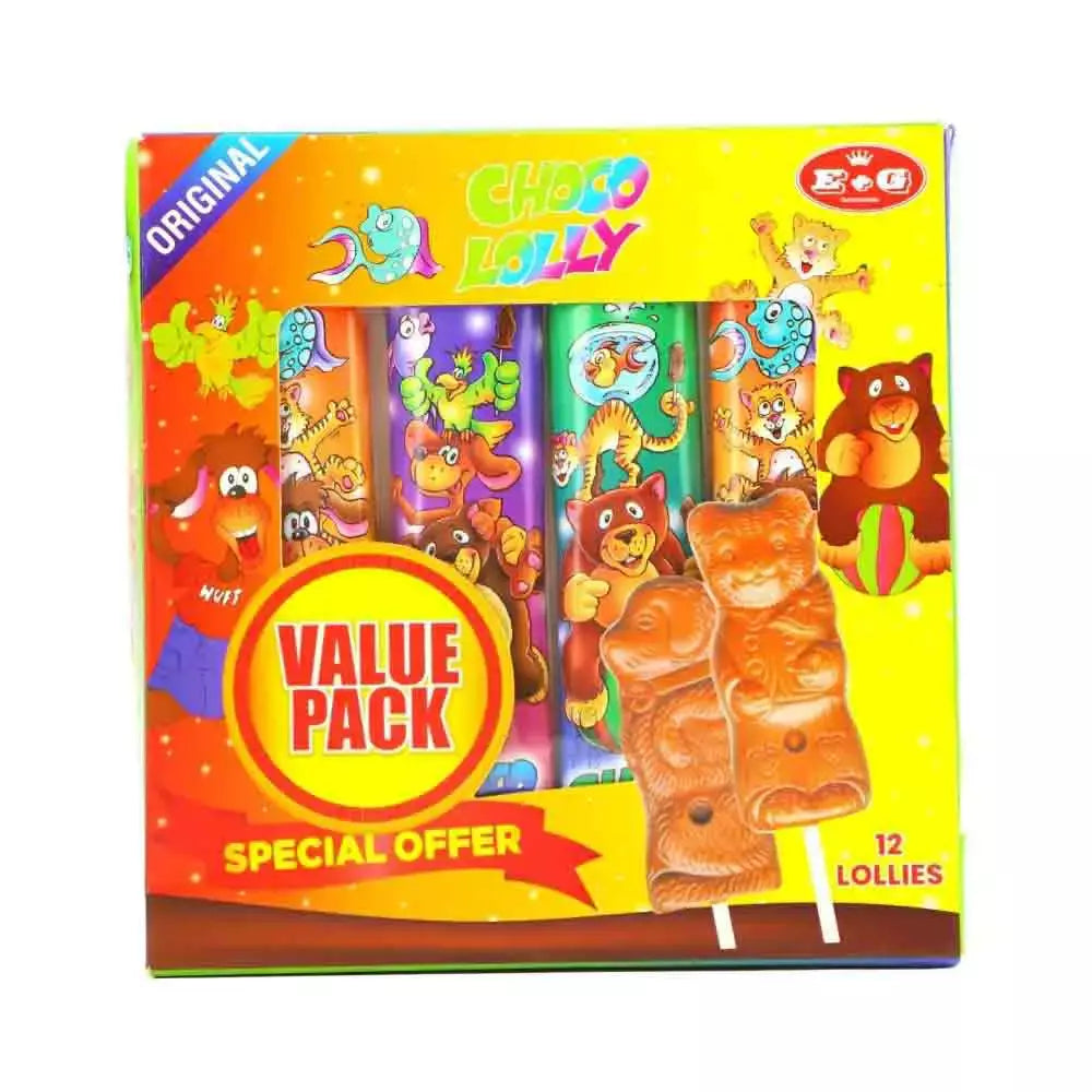 E+G Choco Lolly 12 Lollies
