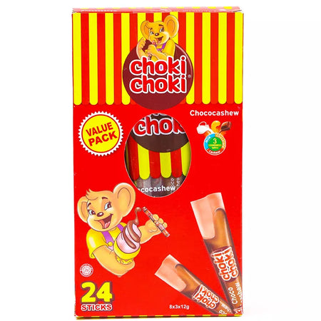 Choki Choki Chocolate Paste Sticks Value Pack 36 g x 8 pcs