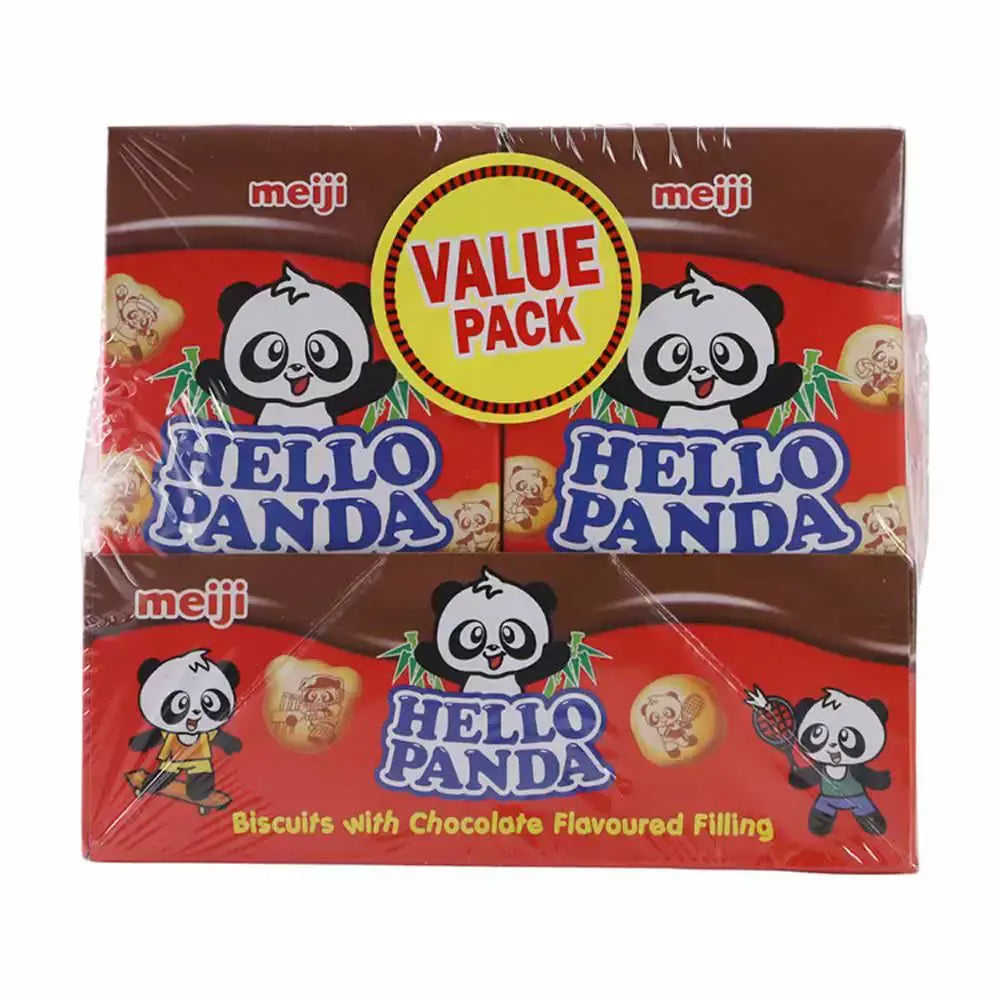 Meiji Hello Panda Choco Biscuit, 10x25g
