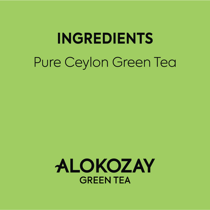 Alokozay Green Tea, 100% Pure Ceylon Tea - 25 Tea Bags