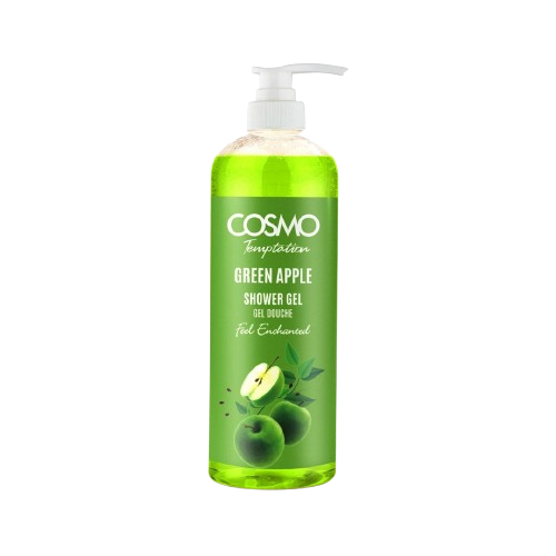 Cosmo Temptation Green Apple Shower Gel, 1000ml