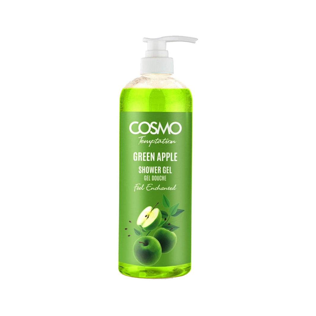Cosmo Temptation Green Apple Shower Gel, 1000ml