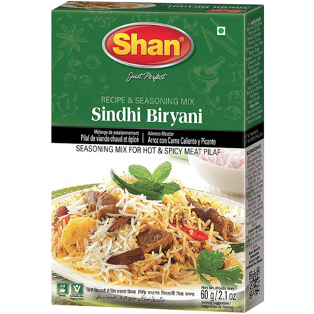 Shan Sindhi Biryani Recipe & Masala Mix, 60g