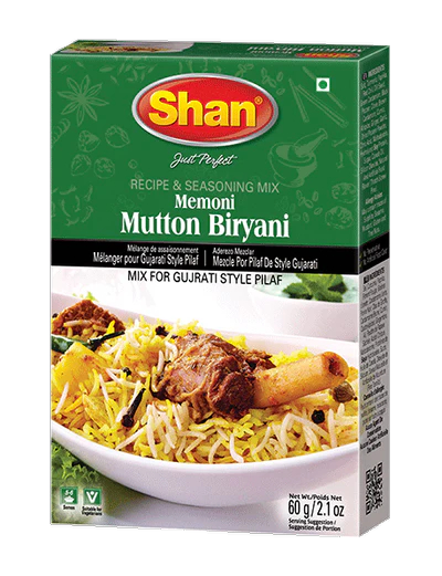 Shan Memoni Mutton Biriyani Mix, 60g