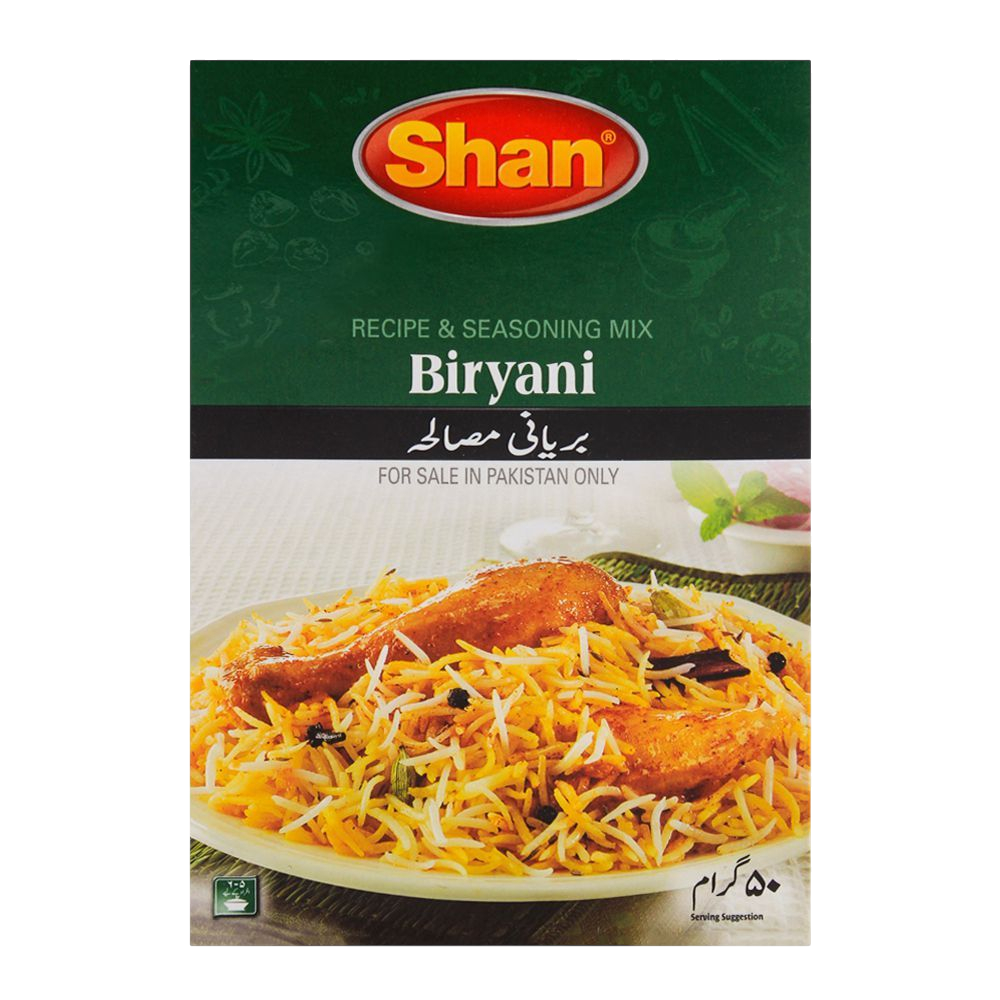 Shan Biryani Recipe & Seasoning Mix, 50g