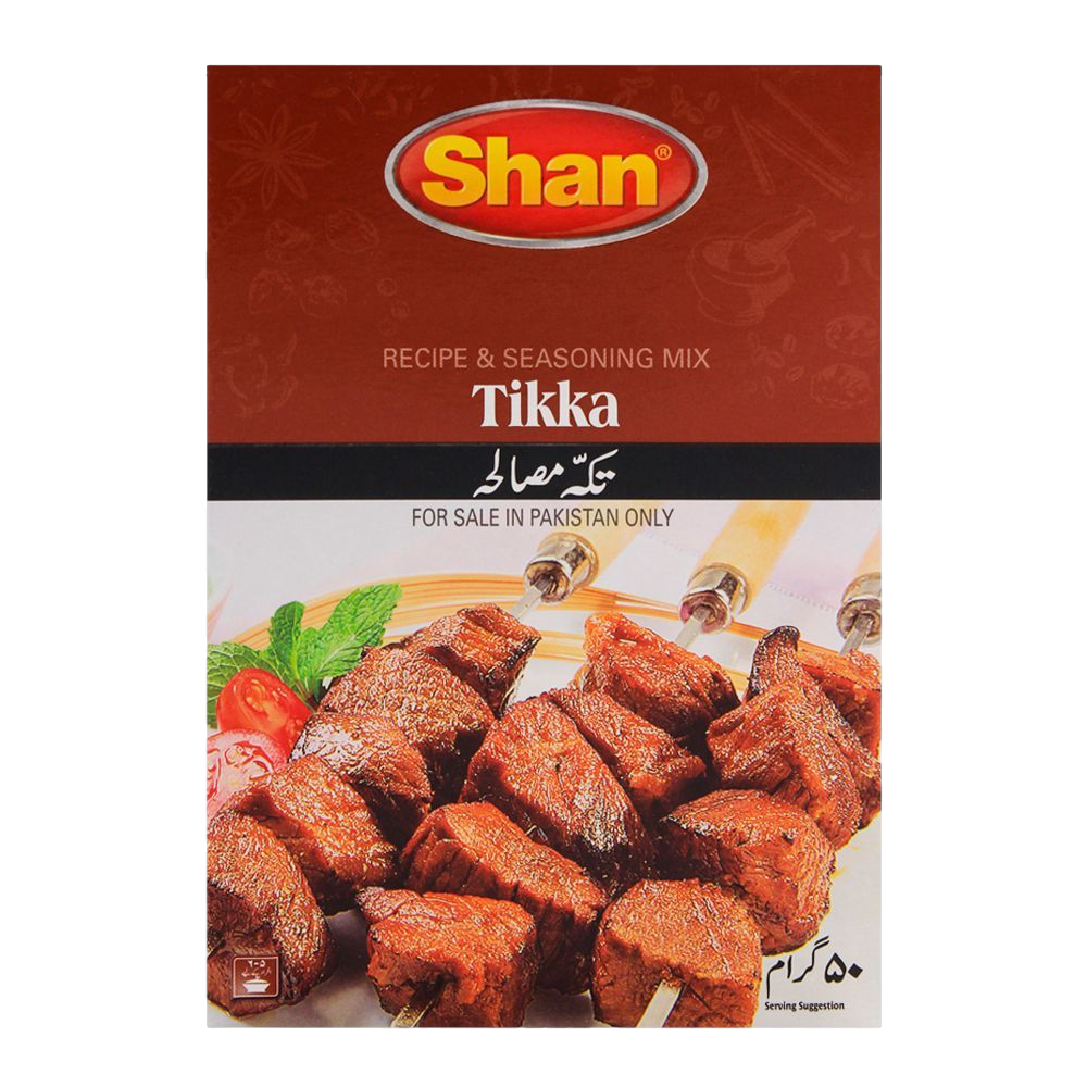 Shan Tikka Recipe & Masala Mix, 50g