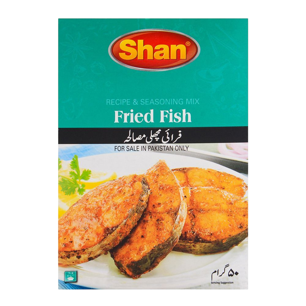 Shan Fried Fish Recipe & Masala Mix, 50g