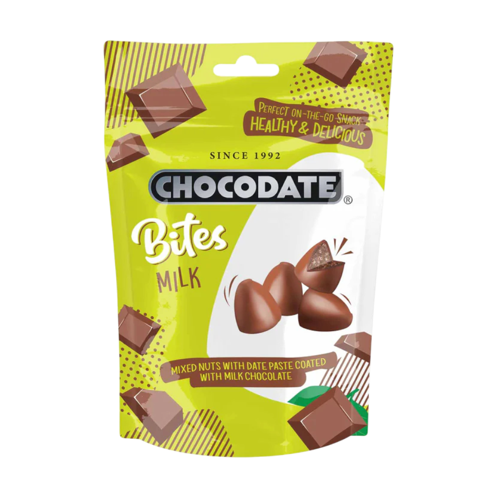 Chocodate Mixed Nuts with Milk Chocolate Bites, 33g