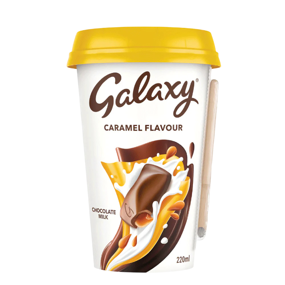 Galaxy Caramel Flavour Chocolate Milk Drink, 220ml