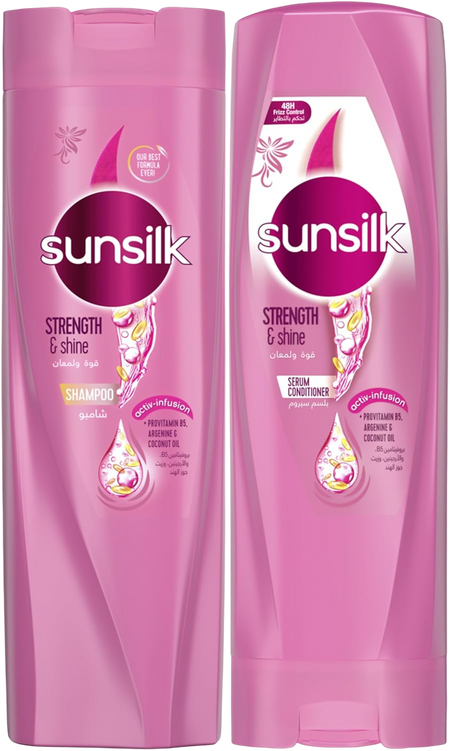 Sunsilk Shine & Strength Shampoo, 400ml