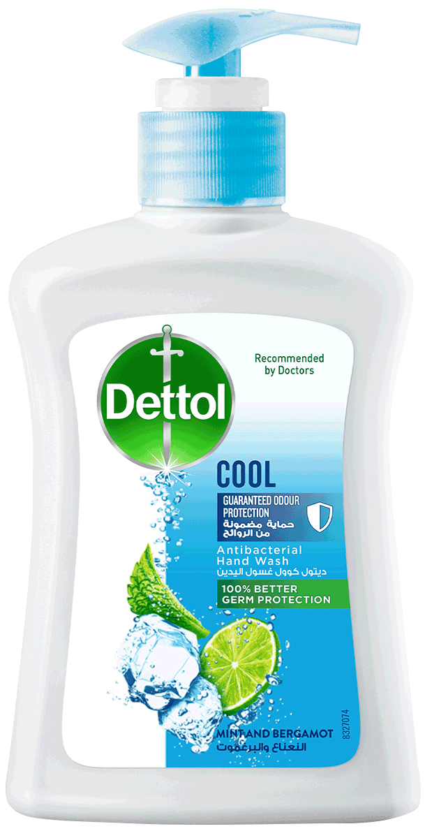 Dettol Cool Mint & Bergamot Antibacterial Hand Wash, 200ml
