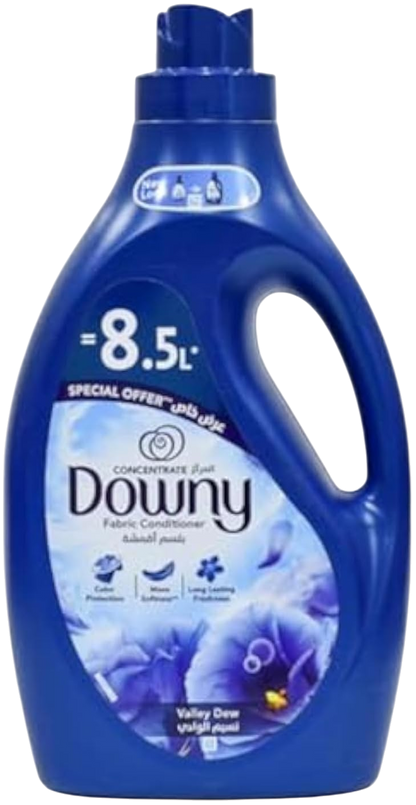 Downy Concentrate Valley Dew Fabric Conditioner Value Pack, 2.9L
