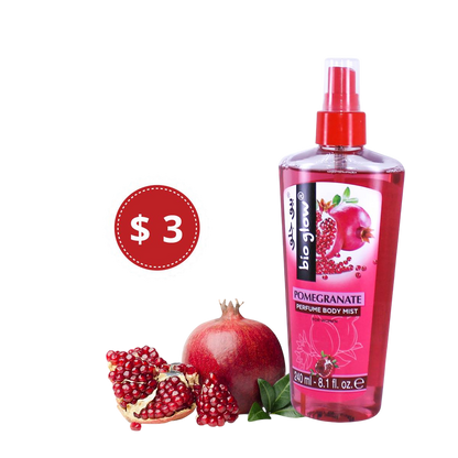 Bio Glow Pomegranate Body Mist, 240ml