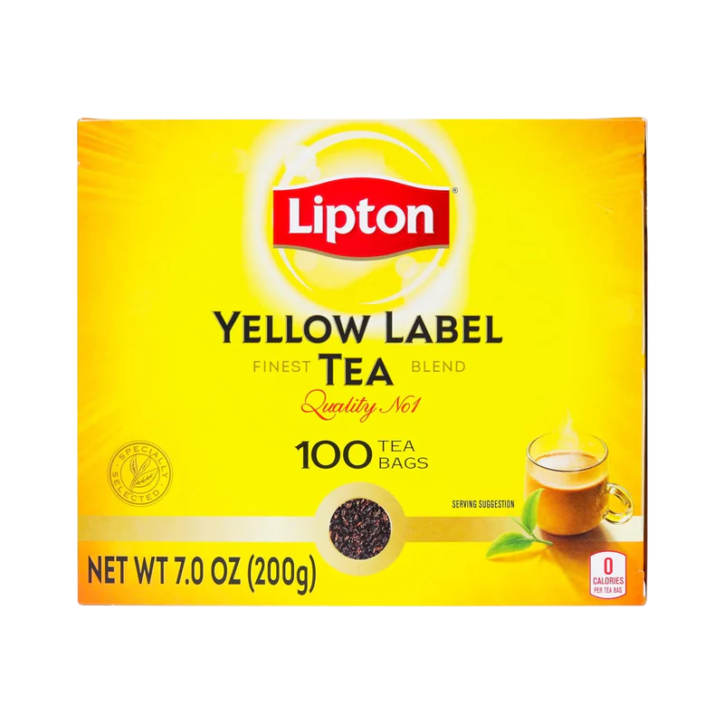 Lipton Yellow Label Black Tea, 200 Tea Bags