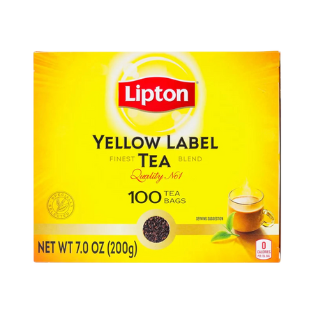 Lipton Yellow Label Black Tea, 200 Tea Bags