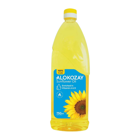 Alokozay Pure Sunflower Oil 750Ml