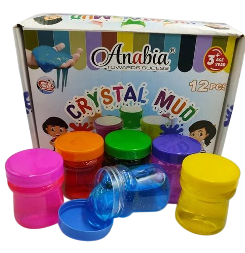 Crystal Clay 6 Colors, 6 Pieces