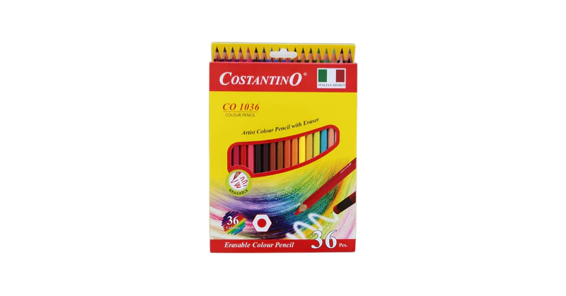 Costantino Colour Pencil CO-1124, 24 Pieces