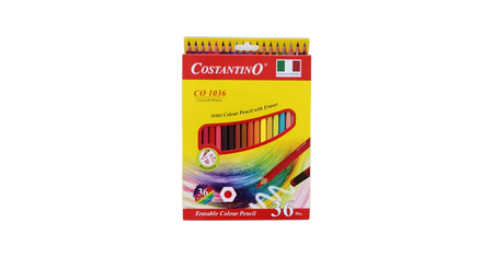 Costantino Colour Pencil CO-1124, 24 Pieces