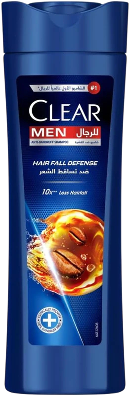 Clear Hair Fall Defence with Coffee Beans Scent Shampoo, 180ml + Closeup Ever Fresh Red Hot Flavour Toothpaste, 25ml, 1 Bundle