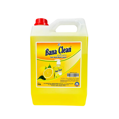 Bana Clean Safe Hand Wash Liquid, 5L