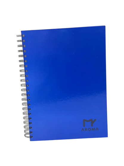 Aroma Blue Single Lined Notebook (100 Sheets), 1 Piece