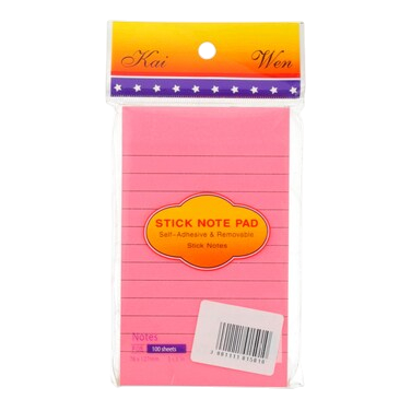 Stick Note Pad 100 Sheets