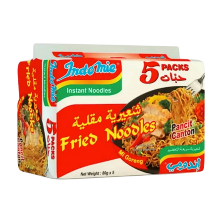 Indomie Hot & Spicy Fried Noodles, 5x80g