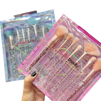 Sweet Beauty Makeup Brush Set, 7 Pieces