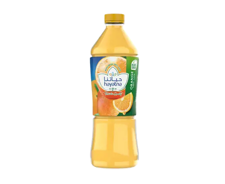 Hayatna Orange Juice 100% Juice, UAE, 1.5L