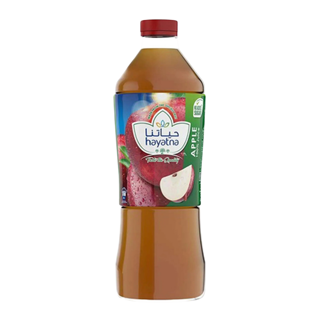 Hayatna Apple Juice 100% Juice, UAE, 1.5L