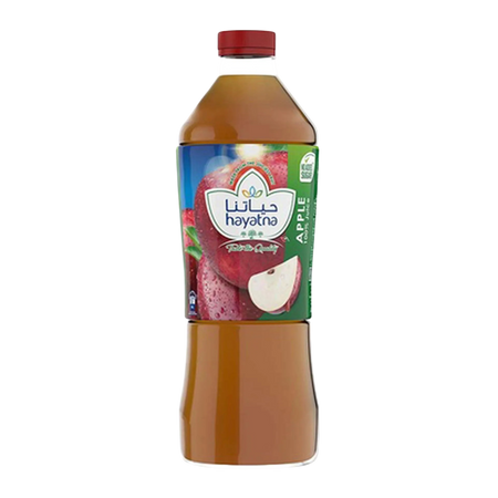 Hayatna Apple Juice 100% Juice, UAE, 1.5L