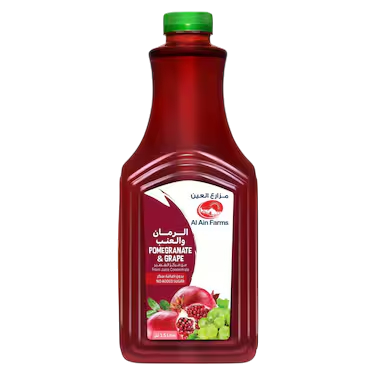 Al Ain Farms Pomegranate & Grape Juice 1L