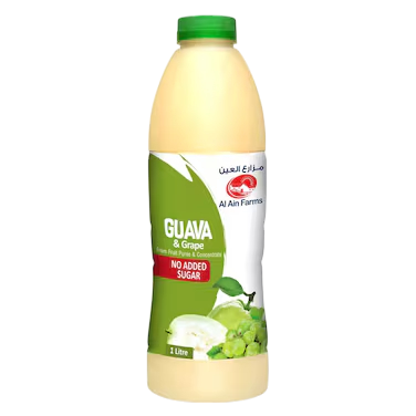 Al Ain Farms Guava & Grape Nectar Juice 1L