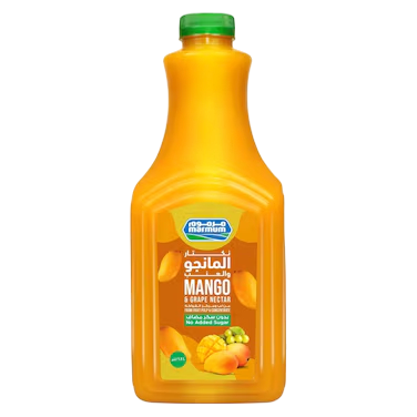 Marmum No Added Sugar Mango & Grape Nectar Juice 1.5L