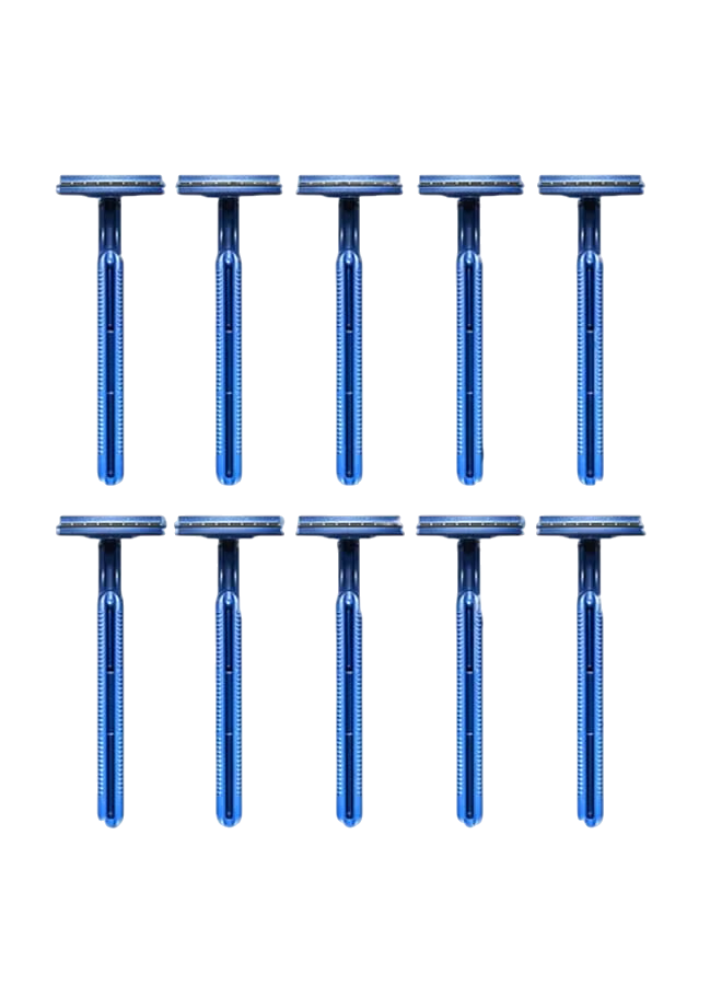 Gillette Blue II Disposable Razors, 10 Pieces
