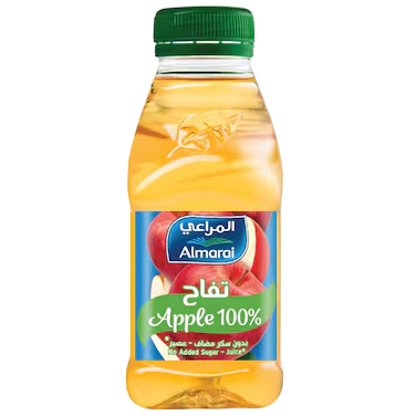 Almarai No Sugar Added Apple Juice, 200ml