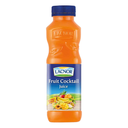 Lacnor No Added Sugar Fruit Cocktail Juice, 200ml